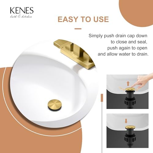 Sturdy Production Sink Drains with Anti-Clog Design