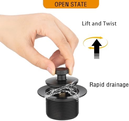 Durable yet stylish bathtub drain kit