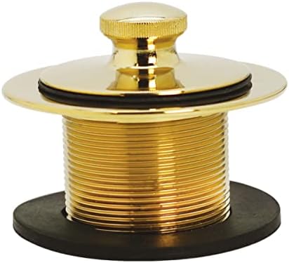 Twist Close bathtub drain stopper for Westbrass D94K-01