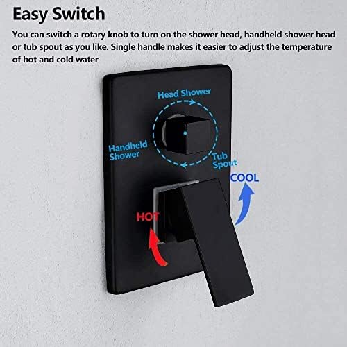 Stylish LED Rainfall Sprayer System