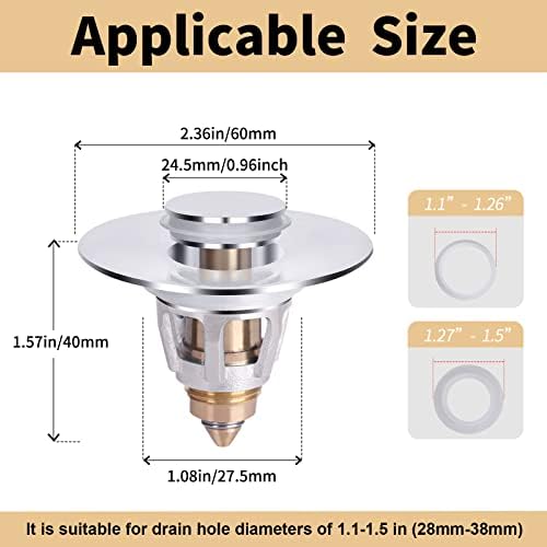 US Standard 11-15 Stainless Steel Root Plug