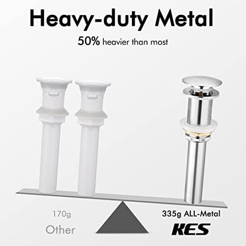 kesh bathroom sink drain stopper with anti-leakage rust-resistant design