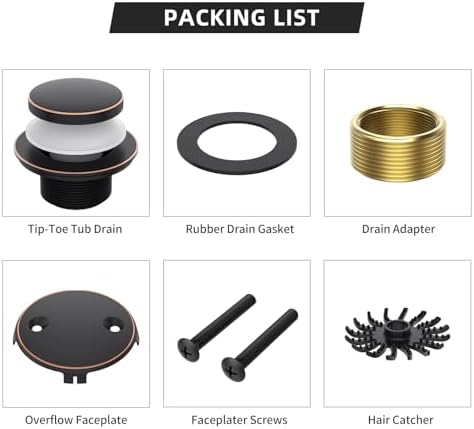 Tub Drains for Bathtubs