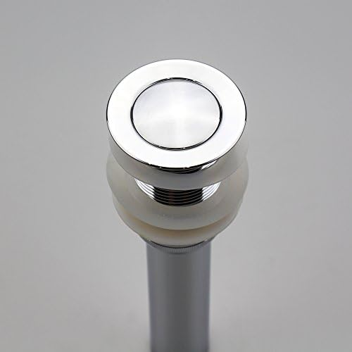 Stylish Chrome Pop-Up Sink Drain for Bathroom
