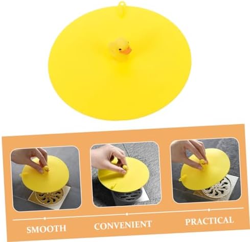FELTECHELECTR Cartoon Dinosaur Drain Cover for Kitchen Bathroom and Shower
