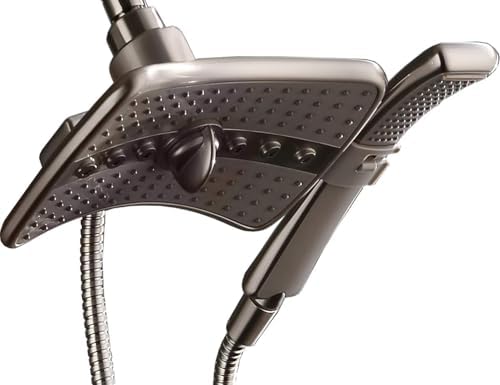 BRIGHT SHOWERS Dual Shower Head Combo