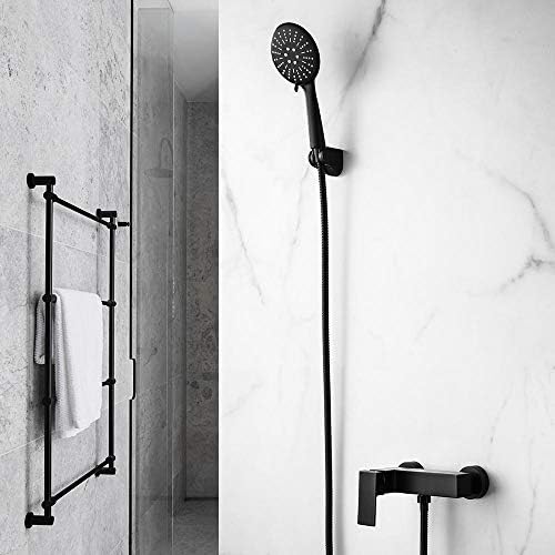 Luxury Bath Faucet Black Brass