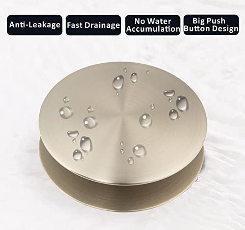 Sink Drain Stopper Easy Durable Bath renovation