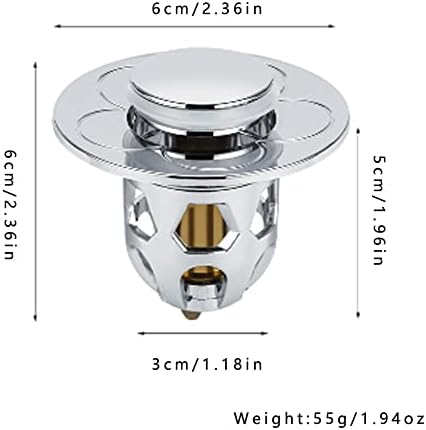Sturdy Sink Drains Remove Clog with ease
