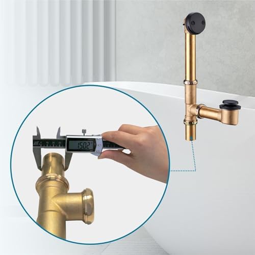 Sturdy Black Tubular Drain Kit