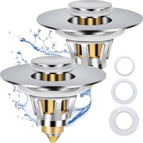 2-Piece Sink Stopper Set
