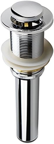 Stylish Chrome Pop-Up Sink Drain for Bathroom