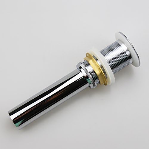 Stylish Chrome Pop-Up Sink Drain for Bathroom