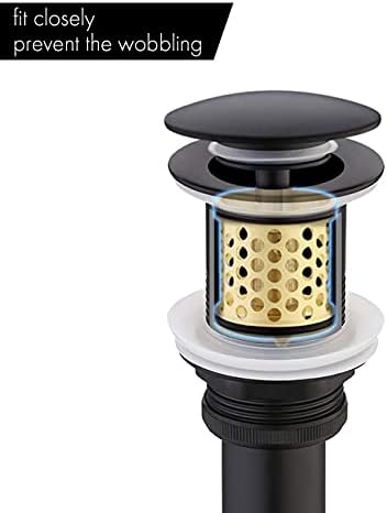 KES Pop-Up Sink Drain for Bathroom Fixtures