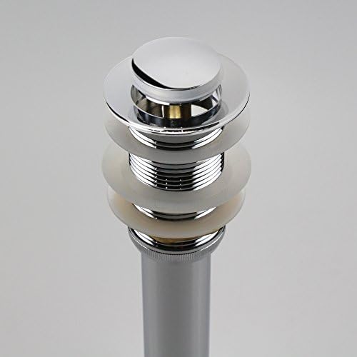 Stylish Chrome Pop-Up Sink Drain for Bathroom