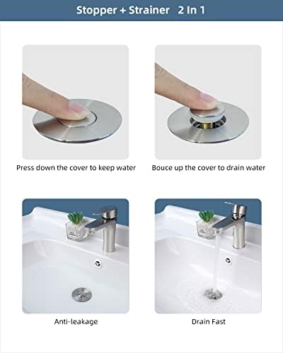 Bathroom Sink Stopper for 11-23 Drains