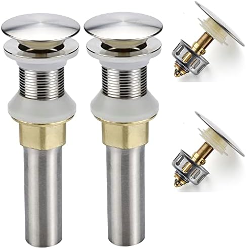 2-Piece Bathroom Sink Drain Stopper