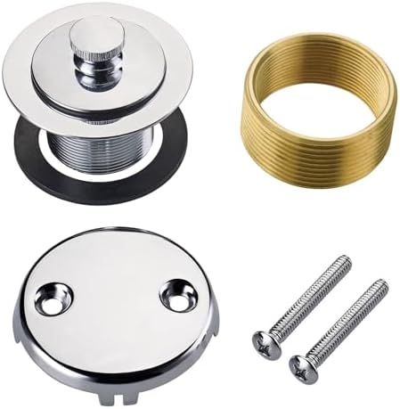 WELLUP Chrome bathtub drain conversion kit