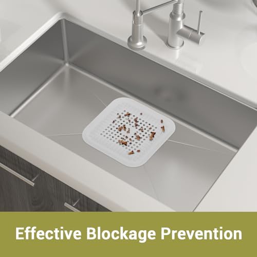 XYSM tub shower drain hair catcher easy to install 2-piece set