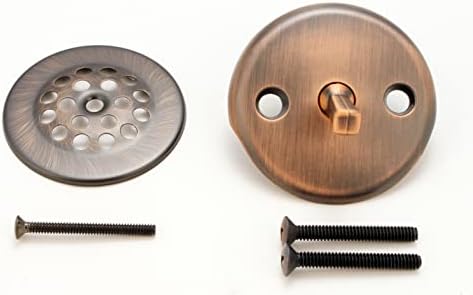 Fast Installation Antique Copper Tub Drain Set for Modern Bathrooms