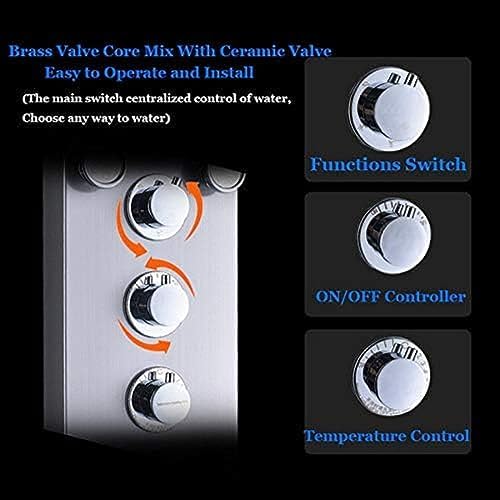 Stainless Steel Shower Panel Rust-Resistant Durable