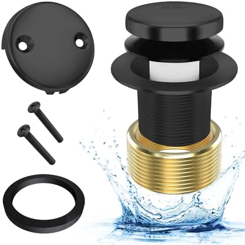 Efficient Black Tub Drain Kit for Long-Lasting Bathtub Drain Performance