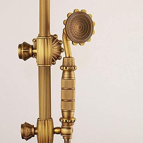 Durable Stylish TECKI Bath Shower Set with Rainhead Faucets for Home Kitchen