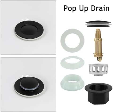 Rackickyer Anti-Clog Sink Drains for Bathrooms
