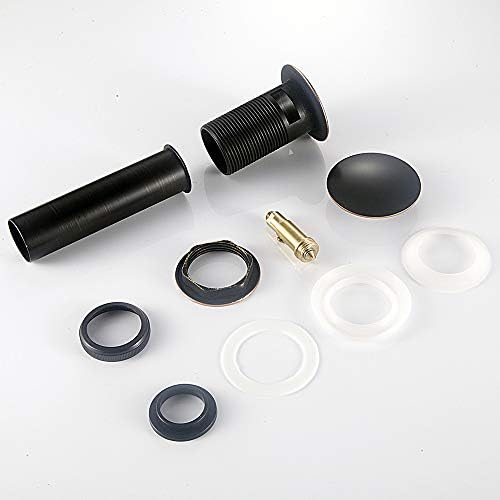 Ownace - Bathroom Faucet Vessel Vanity Sink Drain Stopper Overflow Oil Rubbed Bronze Brass