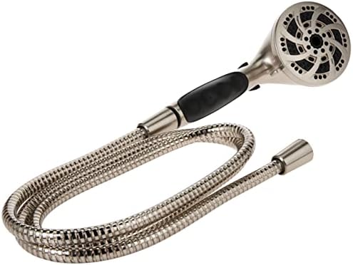 Oxygenics Fury Handheld Shower with 72-inch Brush Nickel Hose
