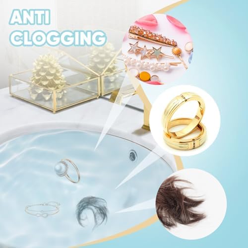 2-Piece Magnetic Sink Drain Strainer