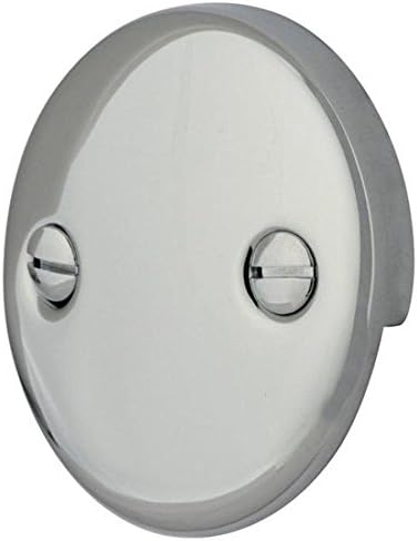 Kingston Brass Durable Overflow Plate for Bath Kitchen Polished Chrome Finish