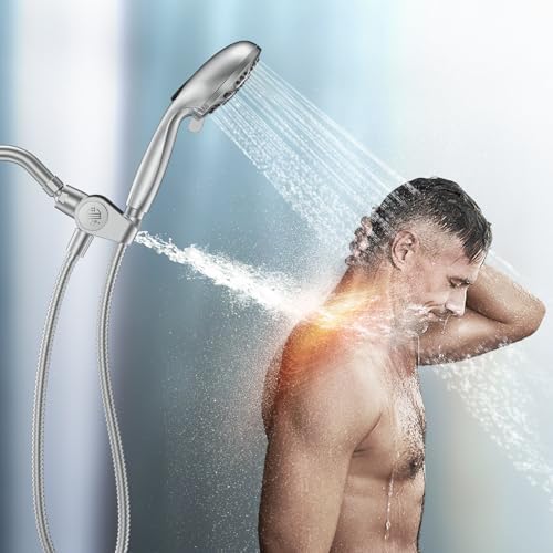 Dual Massage Shower Combo - Handheld Fixed
