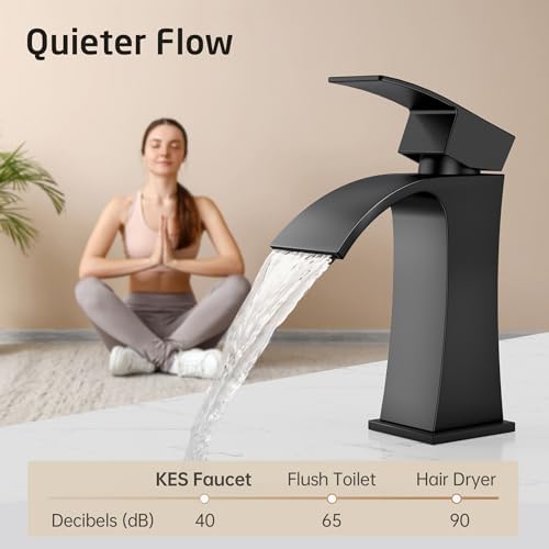 KES Black Pop Up Drain Stopper
