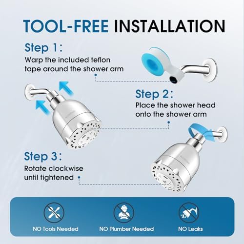 ALOHOME High-Pressure Shower Head