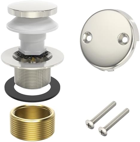 Homeslea Bathtub Drain Kit Brushed Nickel