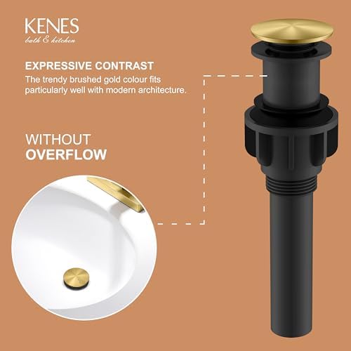 Sturdy Production Sink Drains with Anti-Clog Design