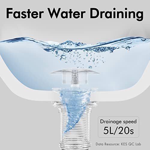 kesh bathroom sink drain stopper with anti-leakage rust-resistant design