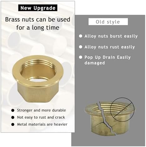 Premium Gold-Plated Stainless Steel Sink Drain