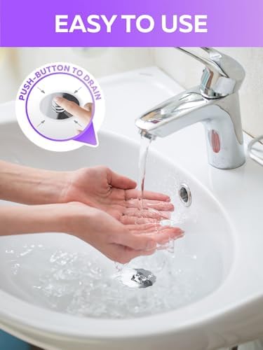 Universal Sink Drain Stopper - Easy to Install