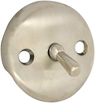 Danco 89231 Tub Overflow Plate with Trip Lever Brushed Nickel