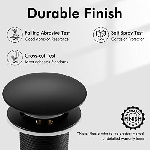KES All-Metal Rustproof Vessel Sink Drain