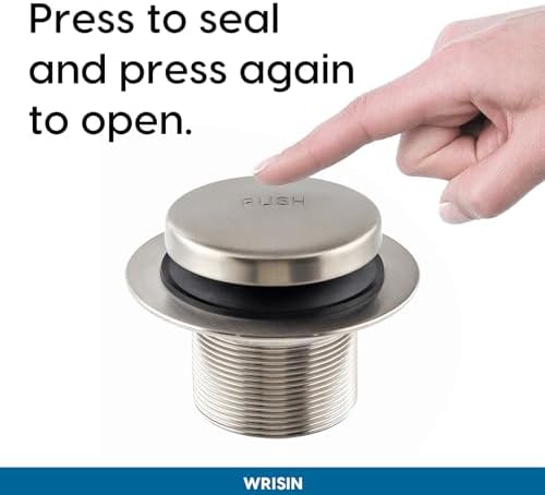 BRASS TUB DRAIN KIT OVERFLOW