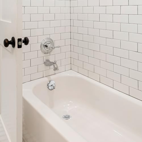 CalcMetal bathtub drain kit