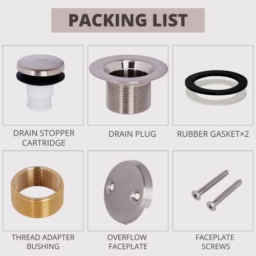 Bathtub Drain Plug Kit