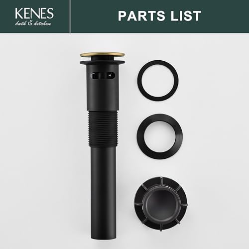 Easilier-install Pop Up Drain Kenses