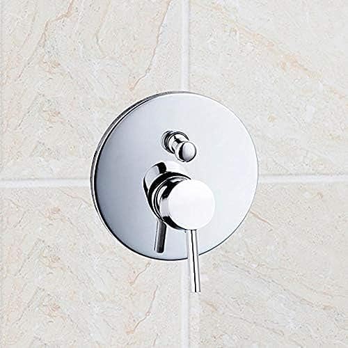 Luxury Chrome LED Rain Shower Head Faucet for Bathroom