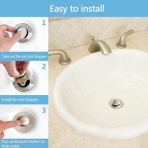 Sturdy Stainless Steel Sink Cover odor-free and universal fit