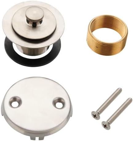 Sturdy bathtub drain kit for lift turn installation