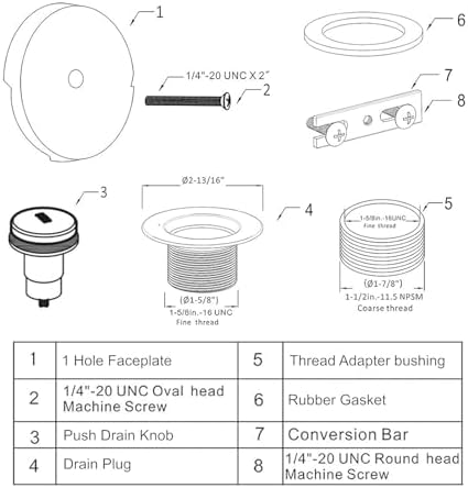 SmartFloBath bathtub drain tip-toe kit 1 choice for ease style